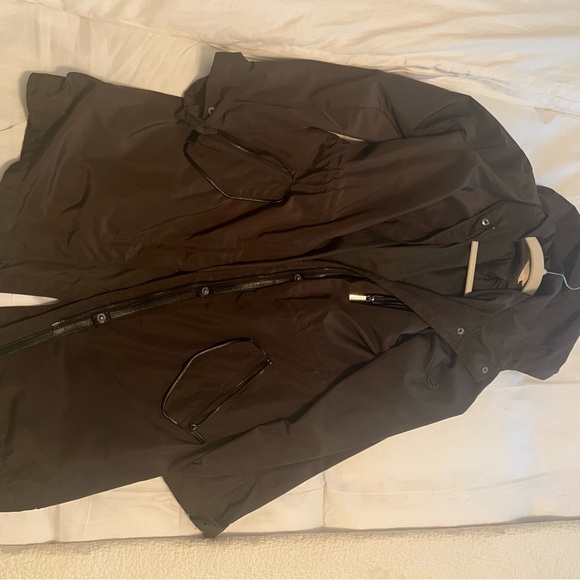Michael Kors Olive Rain Jacket - Picture 2 of 5